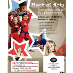 Better Student with Martial Arts Training – Flyer 8.5×11
