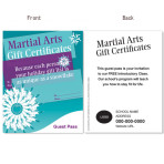 Martial Arts Certificate Guest Pass