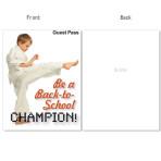 Be a Back-to-School Champion – Guest Pass