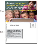 Academic Champion: Improved Discipline – Postcard 4×6