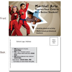 Martial Arts Teaches Your Child to Be a Better Student – Postcard 4×6
