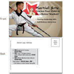 Martial Arts Teaches Your Child to Be a Better Student – Postcard 4×6, ver. 2