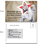 Martial Arts Teaches Your Child to Be a Better Student – Postcard 4×6, ver. 3