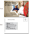 Martial Arts Teaches Your Child to Be a Better Student – Postcard 4×6, ver. 4