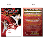 Let’s Kick It Together Ad Card 2.75×4.25 – ver. 4