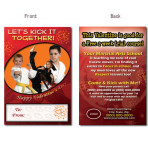 Let’s Kick It Together Ad Card – 2.75×4.25