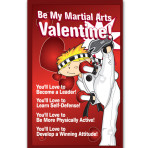 Be My Martial Arts Valentine Poster 11×17