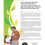 Father’s Day Summer Home Safety Seminar  – Flyer 8.5×11