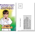 Preschoolers Learn Teamwork in Our Special Program! – Postcard 4×6
