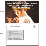 We”ll Double Your Child”s Ability to Concetrate – Postcard 4×6 ver.2