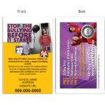 Stop the Bullying Before It Starts – Ad Cards 2.75×4.25