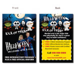 Halloween With A Kick – Ad Card 2.75×4.25 – ver.2