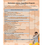 Halloween Safety SuperHero Program Checklist – Flyer 8.5 x11