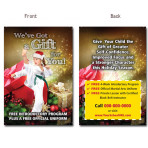 We’ve got a gift for you! – Ad Card 2.75×4.25
