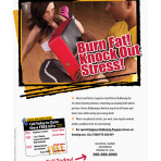 Kickboxing – Burn Fat! Knock Out Stress! Flyer 8.5×11