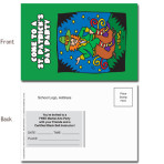 Come to a St. Patricks Day Party Postcard 4×6