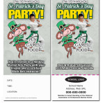 You’re Invited to a St. Patricks Day Party Rack Card