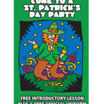 Come to a St. Patricks Day Party Flyer 8.5 x11