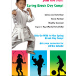 Join the Fun! Spring Break Day Camp! Poster 11×17