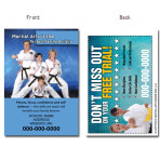 Martial Arts is the Perfect Family Activity Ad Card