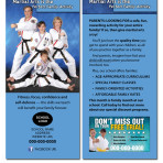Martial Arts is the Perfect Family Activity Rack Card