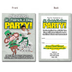 You’re Invited to a St. Patrick’s Day Party Ad Card